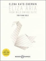 Eliza Aria - from Wild Swans Suite piano sheet music cover
